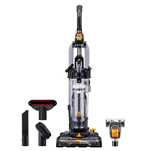 Eureka PowerSpeed Lightweight Upright Vacuum Cleaner with Pet Turbo Attachment