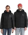 Venustas Unisex Dual-Control Water-Resistant Heated Jacket with Battery