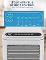 Garvee 3-in-1 Portable Air Conditioner with Sleep Mode Timer, 8000 BTU