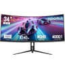 KOORUI G3441XC 34-Inch WQHD 240Hz 1ms 1500R Curved Ultrawide Gaming Monitor
