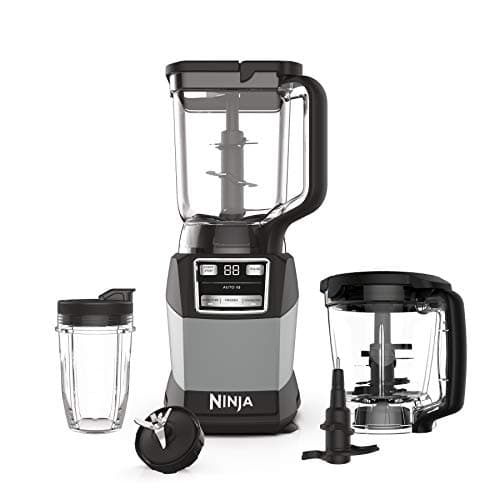 Ninja AMZ493BRN Compact Kitchen System with 72 oz Pitcher