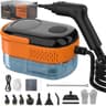 Koutop Portable Steam Cleaner for Home and Auto with Transparent 1.4L Tank