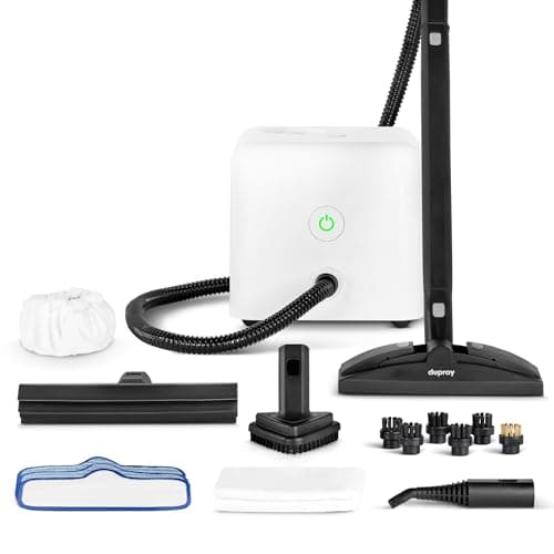 Dupray Neat Steam Cleaner - Multipurpose Heavy Duty Steamer for Floors and Cars