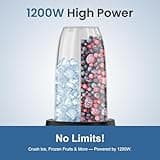 Colarlemo 1200W 12-Piece Personal Smoothie Blender Maker
