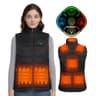 KOVNLO Women's Slim Fit 5-in-1 Smart Controller Heated Vest (No Battery)