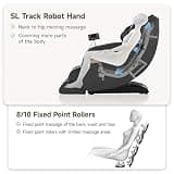 Real Relax Upgraded 2D SL-Track Full Body Zero Gravity Massage Chair with Heat