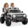 Nitoess Licensed Chevrolet Colorado 24V 4WD Kids Electric Police Cruiser