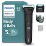 Philips Norelco Body Groomer 5000 Series BG5490/50 with Back Attachment