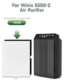 Future Way 5500-2 H13 True HEPA and Carbon Replacement Filter Two-Year Set