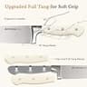 Astercook 14-Piece Full Tang Stainless Steel Knife Set with Sharpening Block