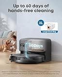 eufy C10 Robot Vacuum with 8-Week Self-Emptying Station and Carpet Detection