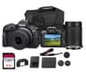 Canon EOS R50 Mirrorless Camera Hybrid Kit with 18-45mm and 55-210mm Lenses