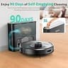 Tikom L8000 Plus Robot Vacuum and Mop Combo with 90-Day Self-Emptying Base