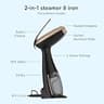 Conair Turbo ExtremeSteam 1875W Handheld 2-in-1 Fabric & Garment Steamer