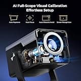 Smart Video Projector X7, 2000 ANSI Lumens Daylight Visible, Native 1080P