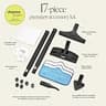 Dupray Neat Steam Cleaner - Multipurpose Heavy Duty Steamer for Floors and Cars