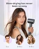 Bopcal 150,000 RPM Brushless Motor High-Speed Ionic Hair Dryer with Diffuser