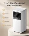 SNOCOD Smart 5-in-1 Portable Air Conditioner for Large Rooms, 16000 BTU