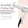 REVLON 1875W Infrared Tourmaline Ionic Hair Dryer with Diffuser and Cool Shot