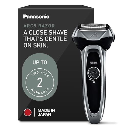 Panasonic ARC5 ES-LV65-S Wet/Dry 5-Blade Electric Razor with Pop-Up Trimmer