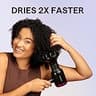 Wavytalk Blown Away 1875W Ceramic Ionic Hair Dryer with Diffuser for Curly Hair