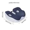 Janemiri High-Density Memory Foam Seat Cushion with Targeted Piriformis Relief