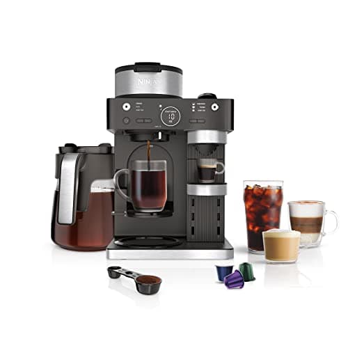 Ninja Barista System with 12-Cup Coffee Maker & Nespresso OriginalLine Pods