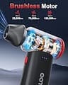GOOLOO F3 150,000 RPM Portable Cordless Compressed Air Duster with Fast Charging