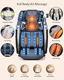 RELX Premium 53-Inch SL-Track Full Body Massage Chair with AI Voice Control