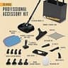 McCulloch MC1385 Deluxe Canister Steam Cleaner with 23-Piece Accessory Kit