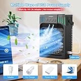 Serantzon 4-in-1 Evaporative Personal Air Cooler with Humidifier Function