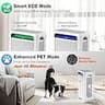 KNKA APH4000 Dual-Intake Air Purifier with H13 True HEPA Filtration System
