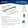 Brother DS-640 Compact Ultra-Mobile Single-Sided Stick Document Scanner