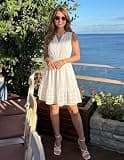 MEROKEETY Women's Sleeveless V-Neck Flowy A-Line Mini Sundress with Pockets