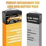 12V 100Ah LiFePO4 Group 31 Deep Cycle Marine Battery with Smart 100A BMS