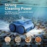 ABNEMEN Cordless Robotic Pool Cleaner with Sonar Mapping and Wall Climbing