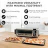 Ninja Digital Air Fryer Toaster Oven with Flip-Up Space-Saving Design, 1800W Silver