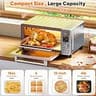 Nuwave Bravo Pro Digital Convection Air Fryer and Toaster Oven Combo, 21 Quart