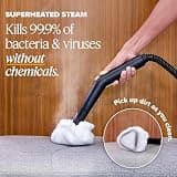 Dupray Neat Steam Cleaner - Multipurpose Heavy Duty Steamer for Floors and Cars
