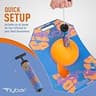 Flybar Pogo Trick Ball Active Bounce Board Toy with Air Inflation Pump