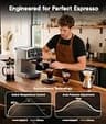 ecozy Brezzano Elite Series 4-in-1 Espresso Machine & Rapid Cold Brew Maker