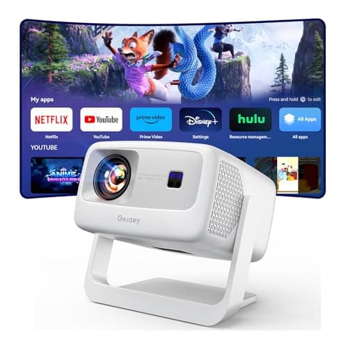 Smart Outdoor Projector, 3500-Ultra Bright, 65W Dolby Audio, 4K Supported