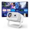 Smart Outdoor Projector, 3500-Ultra Bright, 65W Dolby Audio, 4K Supported