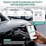 NexCyber 48A NEMA 14-50 Plug-in Level 2 EV Charger with Touchscreen & 25ft Cable