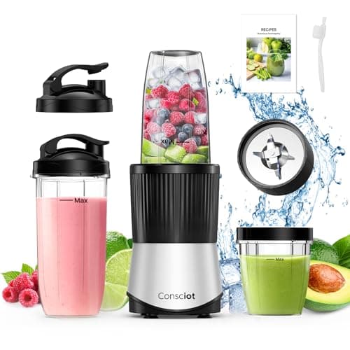 Consciot CB08 900W 11-Piece Personal Blender Set