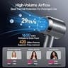 CONFU 1600W Lightweight Plasma Ionic Diffuser Hair Blow Dryer for Curly Hair