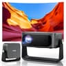 Portable 4K Outdoor Smart Projector with 2000 ANSI and Auto Keystone
