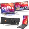 Orfibz 14.2-Inch Full HD IPS Dual Laptop Screen Extender Display Panel