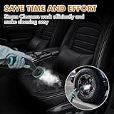 2500W High Pressure Handheld Steam Cleaner with 15-Piece Detail Accessory Set