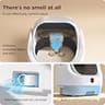 Ellenpent Open-Top Smart Automatic Litter Box with Litter Saver and Safety Sensors